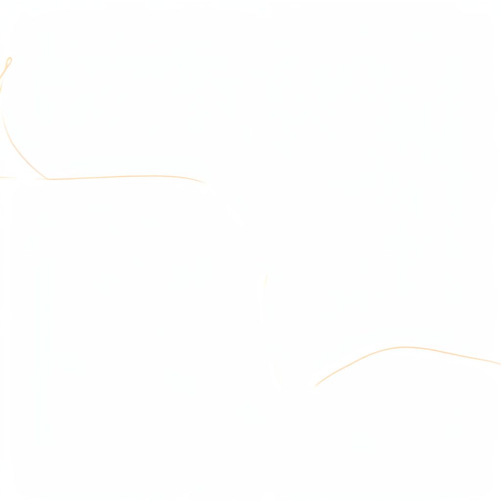 Line drawing of a rising bar chart with a magnifying glass, minimal charcoal outline on white